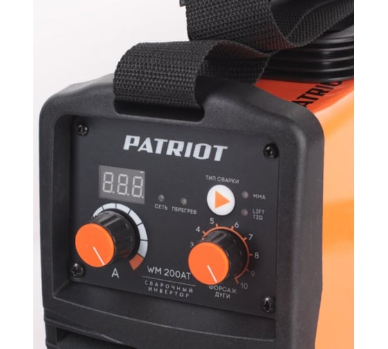 Сварочный аппарат Patriot WM 200AT MMA 605302620
