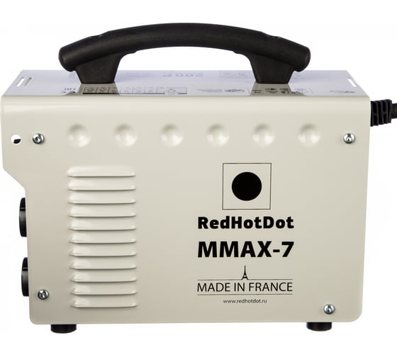 Инверторный аппарат дуговой сварки ММА RedHotDot MMAX-7 013643