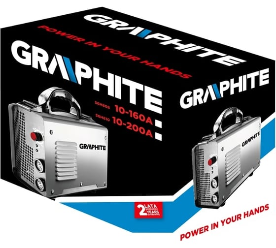 Сварочный аппарат инверторного типа GRAPHITE 56H810