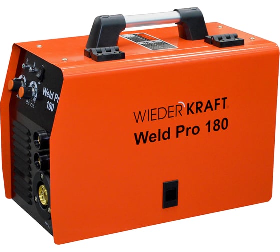 Универсальный сварочный инверторный аппарат WIEDERKRAFT Weld Pro 180