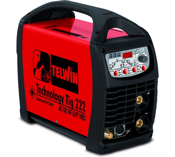 Сварочный аппарат TELWIN TECHNOLOGY TIG 222 AC/DC HF/LIFT VRD 816033