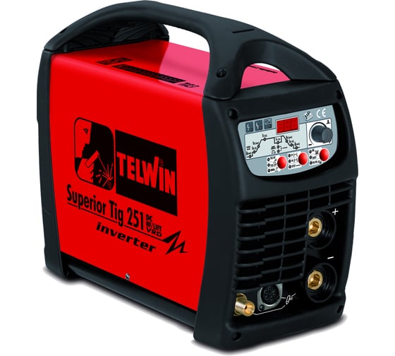 Сварочный аппарат TELWIN SUPERIOR TIG 251 DC-HF/LIFT VRD 400V 816029 1