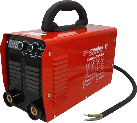 Сварочный инвертор с аттестатом НАКС BestWeld Стройка Globus 200-RUS BW1340R-НАКС