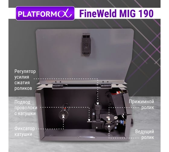 Сварочный аппарат полуавтомат Platform PL-FWMIG190