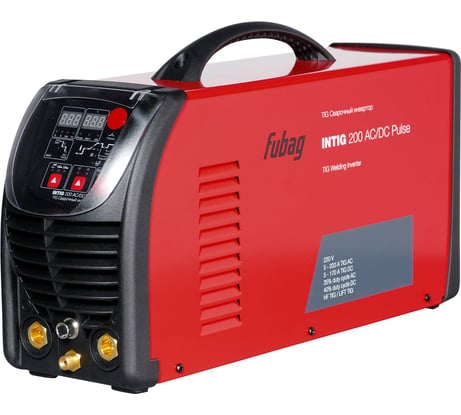 Сварочный инвертор FUBAG INTIG 200 AC/DC PULSE + горелка FB TIG 26 5P 4m Up&Down 38 459 68 441.2