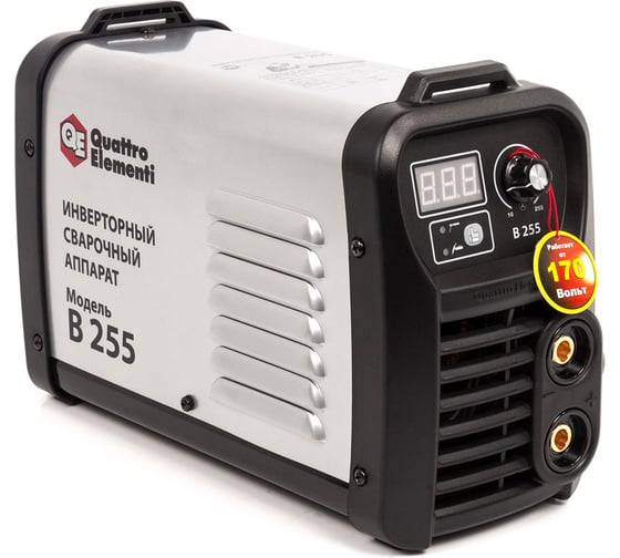 Инверторный аппарат электродной сварки QUATTRO ELEMENTI B 255 911-499