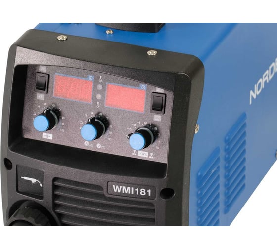 Инверторный сварочный аппарат NORDBERG MIG+MMA, 220V WMI181