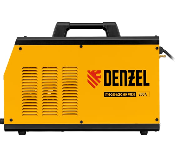 Аппарат инверторной аргонодуговой сварки Denzel itig-200 AC/DC mix pulse, 200 А 94319