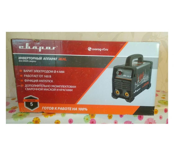 Сварочный инвертор (маска+краги) Сварог ARC 200 REAL Z238N Black 95882 ...