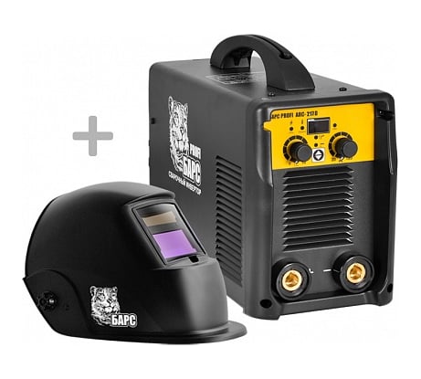 Сварочный инвертор БАРС Profi ARC-217 D + маска МС 107 СВ000016412