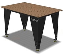 Слесарно-сборочный стол FERROX SMS8 900x1400мм RED (d16), 57219