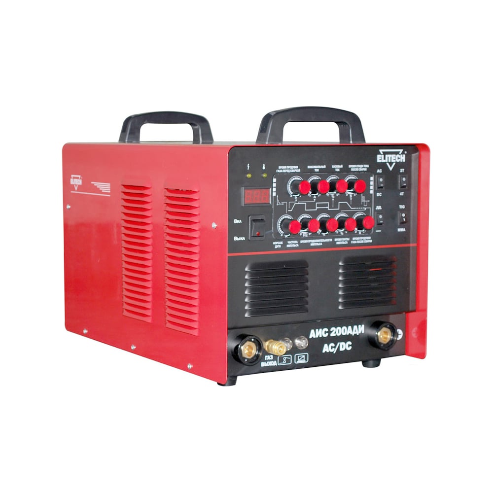 Сварочный инвертор Elitech АИС 200АДИ-AC/DC - доступная цена, отзывы ...
