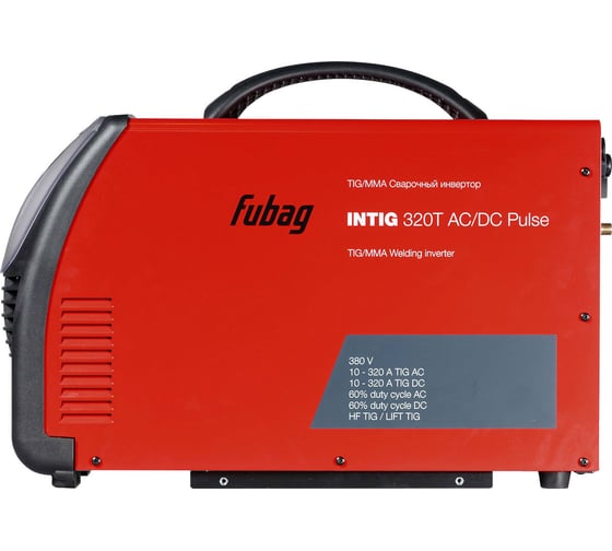 Сварочный инвертор FUBAG INTIG 320 T AC/DC PULSE 38431 + горелка FB TIG 18 5P 4m 38042 + модуль охлждения 38035 + тележка 38036 38431.1