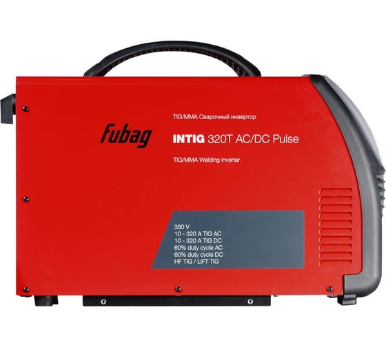 Сварочный инвертор FUBAG INTIG 320 T AC/DC PULSE 38431 + горелка FB TIG 18 5P 4m 38042 + модуль охлждения 38035 + тележка 38036 38431.1