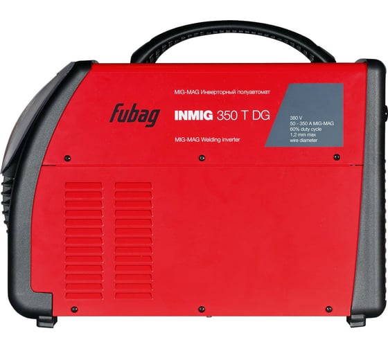 Cварочный инверторторный полуавтомат FUBAG INMIG 350T DG 68 446+DRIVE INMIG DG 68 448.0 + Шланг пакет 5м 8 021 + горелка FB 450 3m 68 301 68 446.2