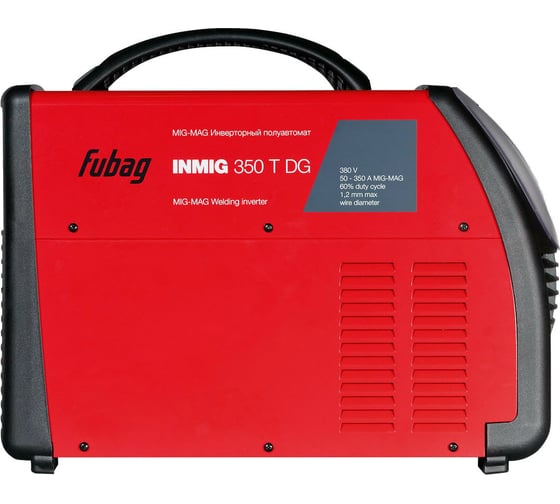 Cварочный инверторторный полуавтомат FUBAG INMIG 350T DG 68 446+DRIVE INMIG DG 68 448.0 + Шланг пакет 5м 8 021 + горелка FB 450 3m 68 301 68 446.2