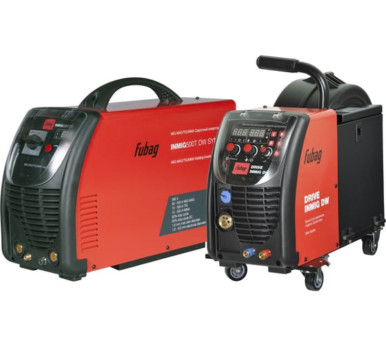 Cварочный инверторный полуавтомат FUBAG INMIG 500T DW SYN 38029 38029.3