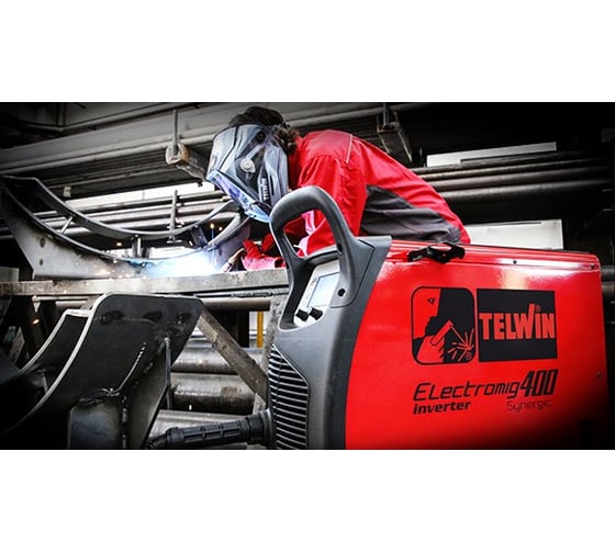 Сварочный инвертор Telwin ELECTROMIG 400 SYNERGIC 816090