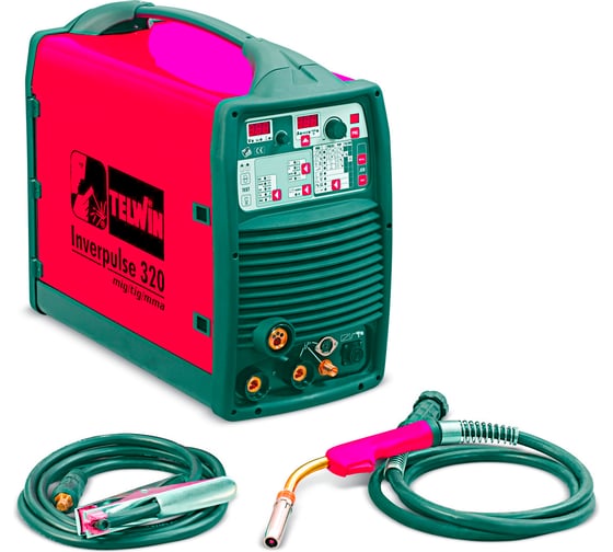 Сварочный инвертор Telwin INVERPULSE 320 MIG/TIG/MMA 815301