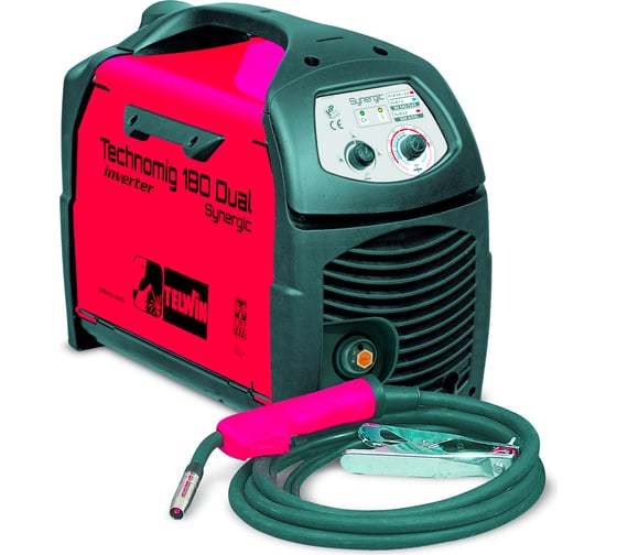 Сварочный инвертор Telwin TECHNOMIG 180 DUAL SYNERGIC EURO 816054 1