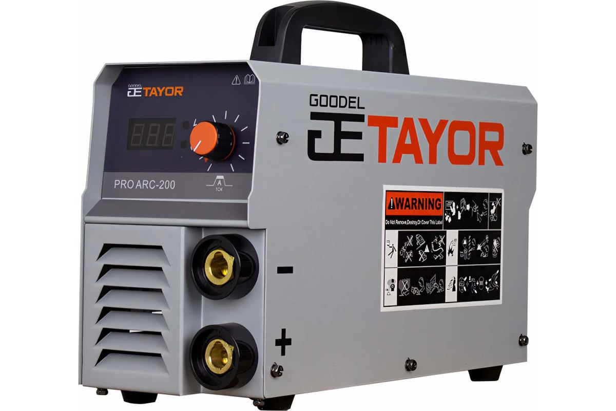 Сварочный аппарат постоянного тока GOODEL TAYOR PRO ARC-200 TMM0012 ...