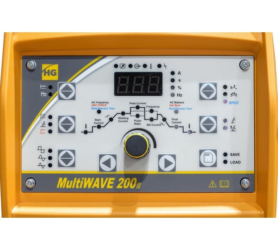 Аппарат аргонодуговой сварки MultiWAVE 200 III AC/DC (cold tack, различные типы волны) Hugong 039979