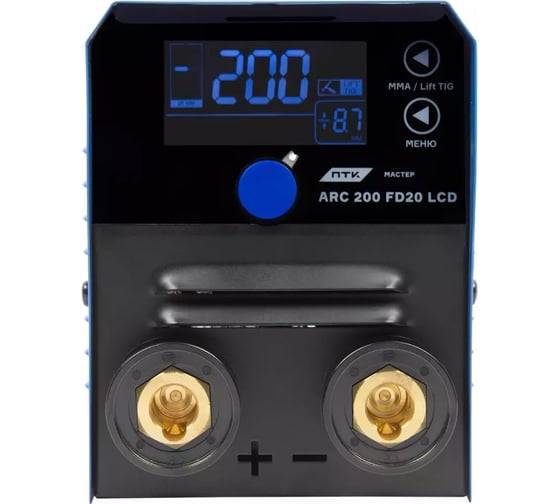 Аппарат ручной дуговой сварки ПТК МАСТЕР ARC 200 FD20 LCD 00000042036