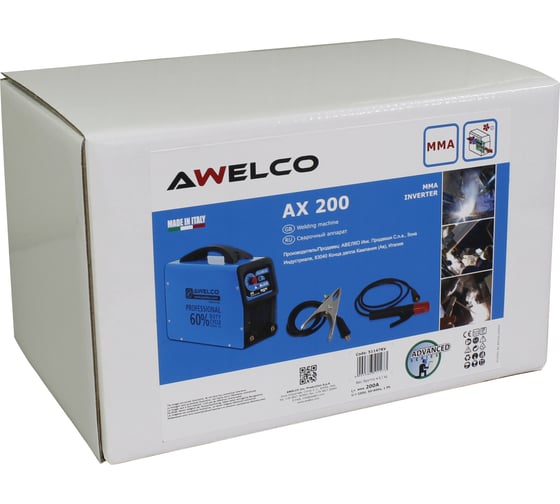 Сварочный аппарат инвертор Awelco AX 200 51147RV
