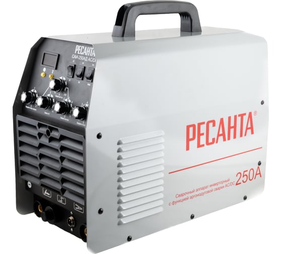 Сварочный инверторный аппарат Ресанта САИ-250АД AC/DC 65/59