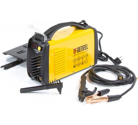 Аппарат инвертор дуговой сварки 200 А, ПВР DENZEL ММА-200ID 94347