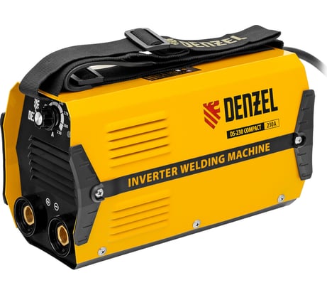 Аппарат инвертор дуговой сварки 230 А, ПВ DENZEL DS-230 Compact 94374