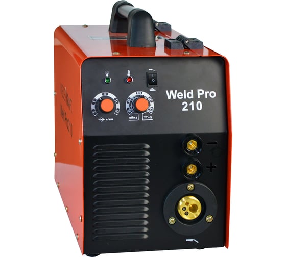 Сварочный инверторный полуавтомат MIG/MAG/MMA WIEDERKRAFT Weld Pro 210