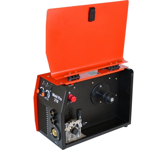 Сварочный инверторный полуавтомат MIG/MAG/MMA WIEDERKRAFT Weld Pro 210