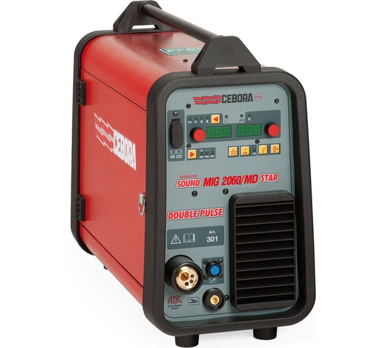 Сварочный аппарат MIG-MAG полуавтомат Cebora Sound MIG 2060/MD Star Double Pulse 301