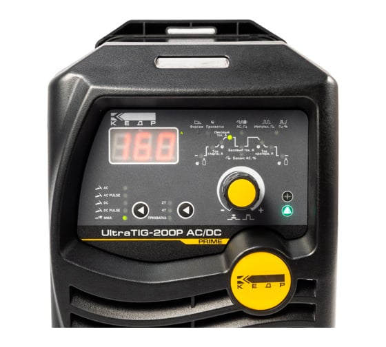 Установка аргонодуговой сварки Кедр UltraTIG-200P AC/DC 220В, 10-200А 8009774