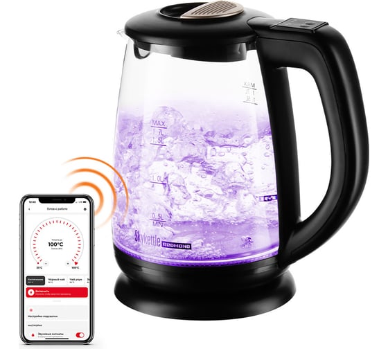 Чайник Redmond SkyKettle черный RK-G233S