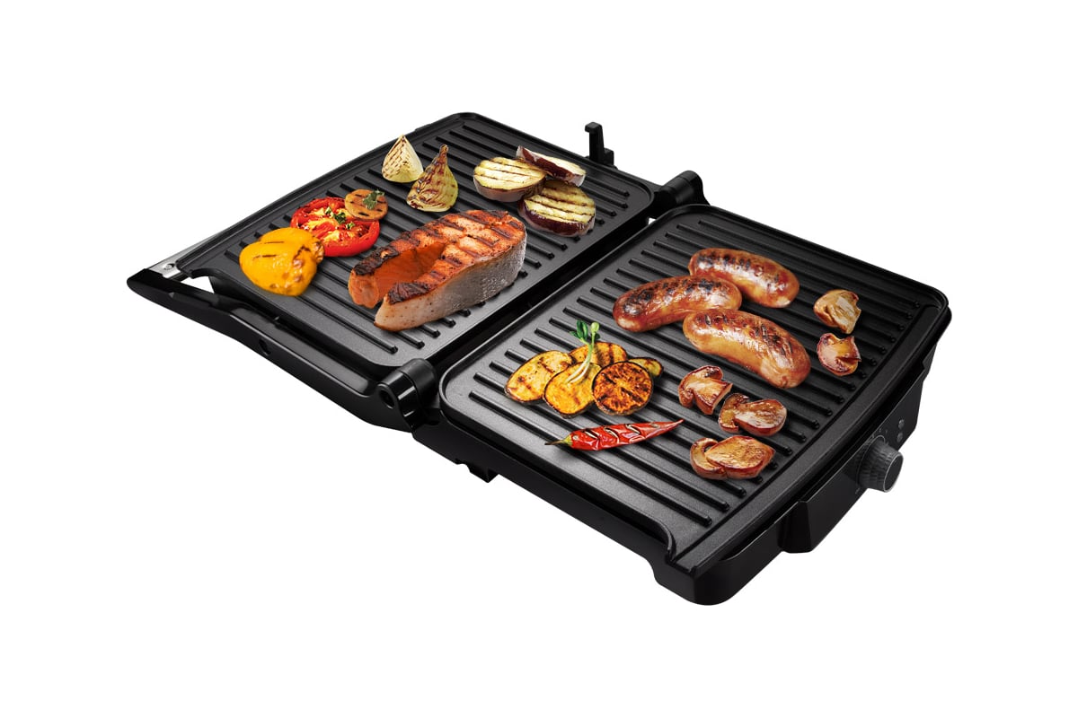 Гриль-духовка Redmond SteakMaster черный/сталь RGM-M808P - выгодная ...