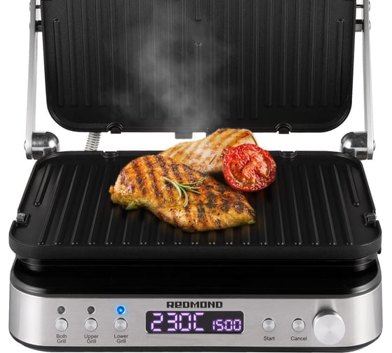 Гриль Redmond SteakMaster серебро RGM-M819D