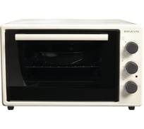 Электрическая печь BRAVO fo-381b 38 литров, бежевый, конвекция УТ000014821