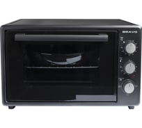 Электрическая печь BRAVO fo-38bl 38 литров, черная УТ000014810
