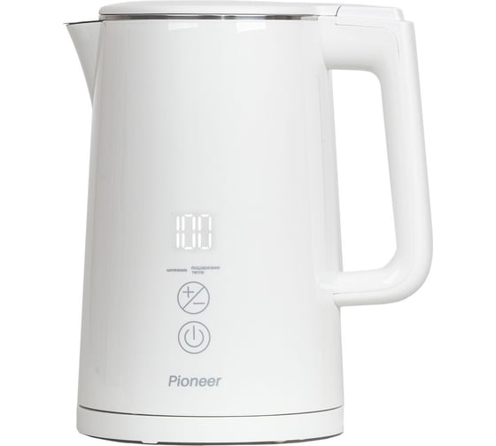 Электрический чайник Pioneer KE577M white 1