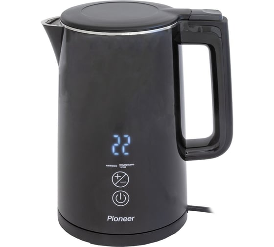 Электрический чайник Pioneer KE577M black 1