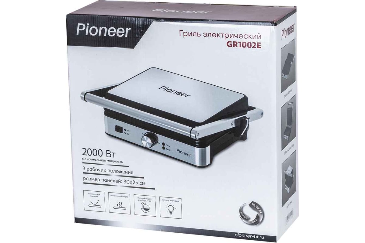 Электрический гриль Pioneer GR1002E