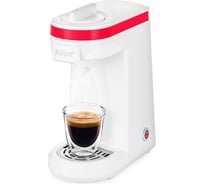 Капсульная кофеварка KITFORT бело-малиновый КТ-7122-1