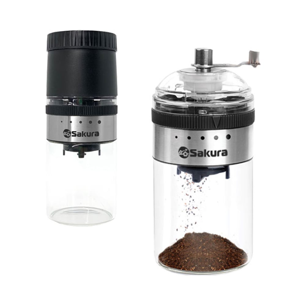 КофемолкаSakuraSA-6164механическая,стеклянныйстаканРТ-00059905
