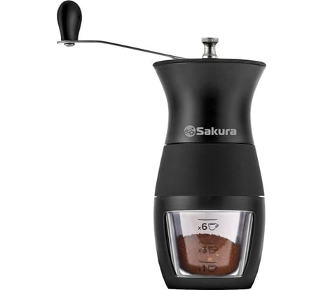 Кофемолка Sakura SA-6159BK механическая РТ-00055299