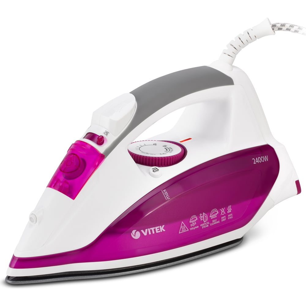 Утюг Vitek VT-1262 1262-VT-02 - выгодная цена, отзывы, характеристики ...