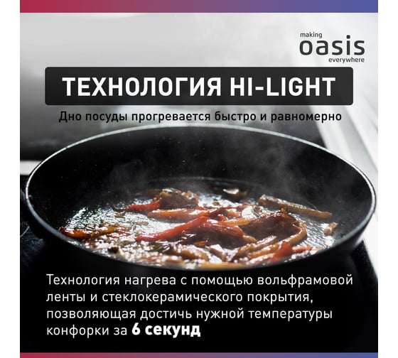 Электрическая варочная панель OASIS P-SBU