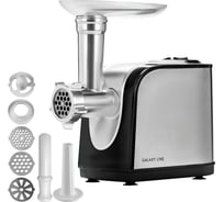 Электрическая мясорубка Galaxy LINE GL 2416 максимальная мощность 1800 Вт, функция Реверс гл2416л 7020424160