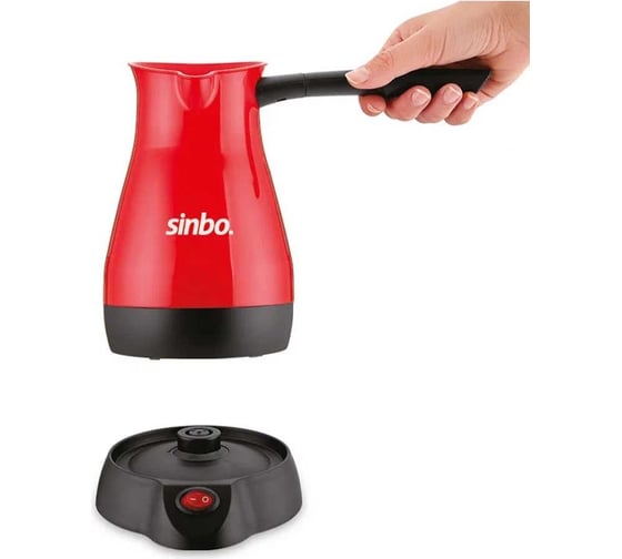 Электрокофеварка турка Sinbo SCM-2948 RD SIN-SCM-2948-RD